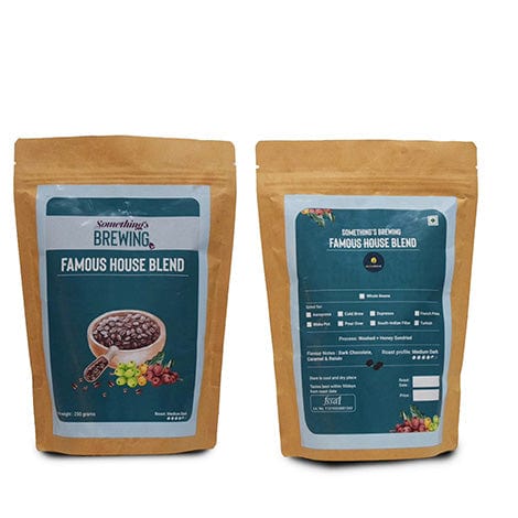 Somethings Brewing Store Whole coffee beans SB Famous House Blend(70grams)