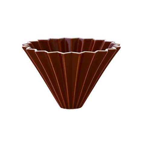 Origami Origami Coffee Dripper (Medium) Brown