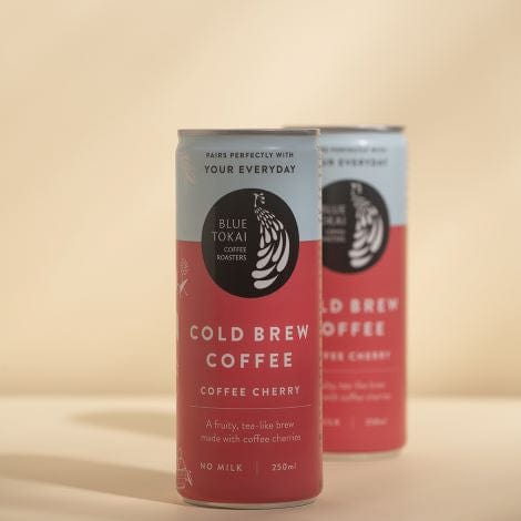 Blue Tokai Coffee Roasters Coffee 250ml of each / Pack of 6 Blue Tokai Coffee Cherry Cold Brew Cans (pack of 2 and 6)
