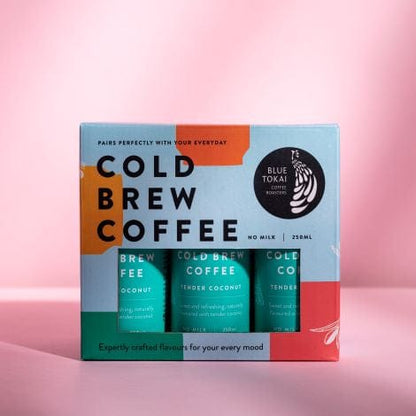 Blue Tokai Coffee Roasters Cold brew cans 250ml of each / Pack of 6 Blue tokai Tender Coconut Cold Brew Cans (pack of 2 and 6)