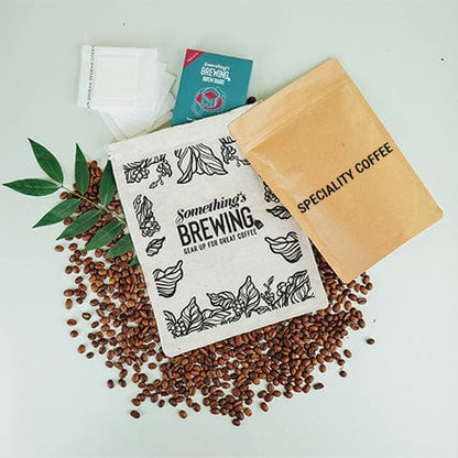 Somethings Brewing Best seller Convenient Brew Bag Gift Box - Gift for Coffee Lover