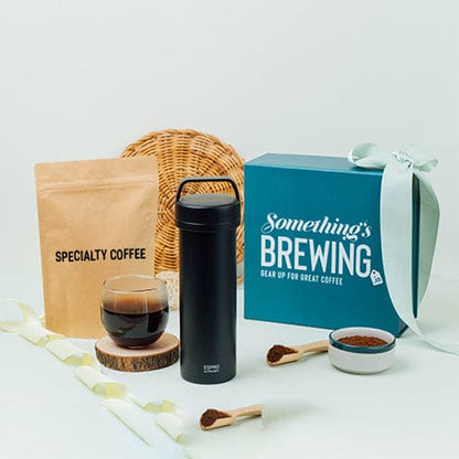 Somethings Brewing Gift box The Coffee traveller Gift Box