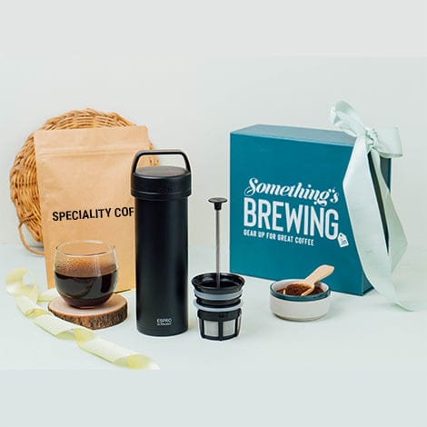 Somethings Brewing Gift box The Coffee traveller Gift Box