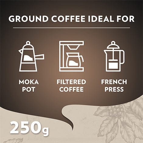 Lavazza Whole coffee beans 250gms / Whole Beans Lavazza Espresso Italiano Classico Roasted Coffee Beans-250g Pack
