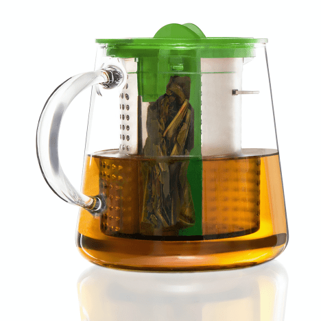 Finum Tea Apple Green Finum Glass Tea Brewing Pot, 800 ml