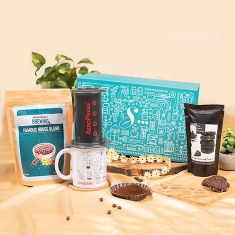 Somethings Brewing Store Coffee and Cookie Kit