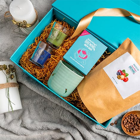 Somethings Brewing Coffee Gift Set For Coffee Lovers