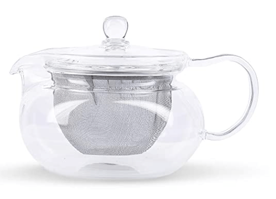 Hario Tea Hario Fukami Tea Pot, Tea Brewer, 300gms- Perfect Gift for Coffee Lovers