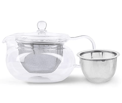 Hario Tea 350ml Hario Fukami Tea Pot, Tea Brewer, 300gms- Perfect Gift for Coffee Lovers