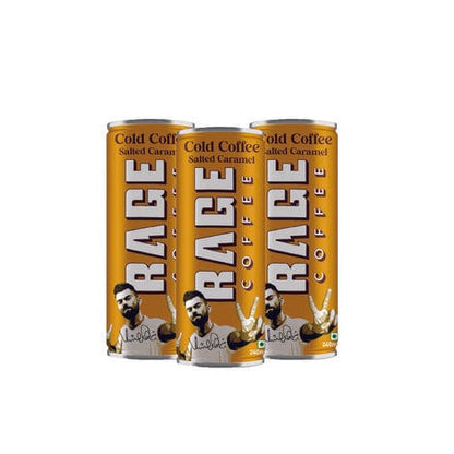 Rage Coffee Ready To Drink Salted Caramel Rage Coffee - Flavoured Ready to Drink Cold Coffee (Pack of 3)