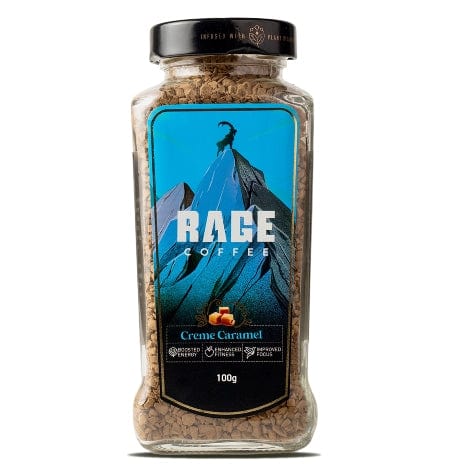 Rage Coffee Instant coffee 100gms / Creme Caramel Rage Instant Coffee - 50 and 100gms