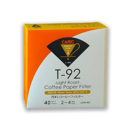 Kafeido Filters 1 Cup Light Roast Coffee Paper Filter- 40 sheets in box