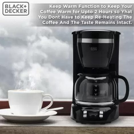 Black and Decker BXCM1201IN Coffee Maker 1.5 L 12 Cup Drip Coffee