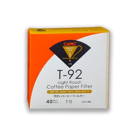 Kafeido Filters 4 Cup Light Roast Coffee Paper Filter- 40 sheets in box