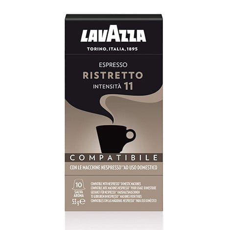 Lavazza Coffee capsules 10 x 5.3gms Lavazza Espresso Ristretto, 10 Nos Nespresso Compatible Coffee Capsules