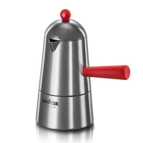 Lavazza Accessories Lavazza Carmencita POP RED, Espresso Coffee Maker 3 Cups (MOKA POT)