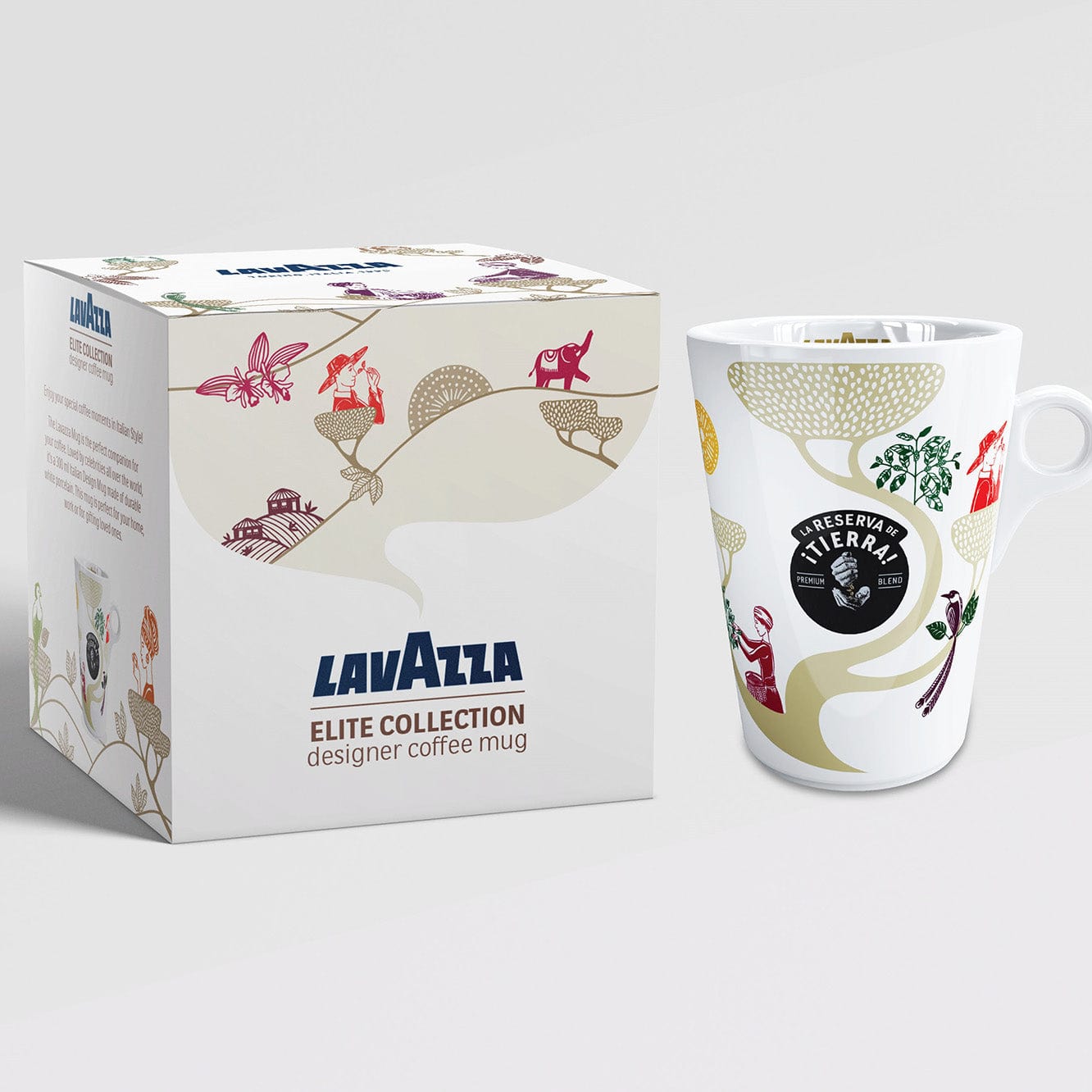 Lavazza Accessories Lavazza Elite Collection Designer Coffee Mug-White
