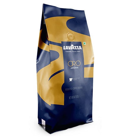 Lavazza Coffee 500gms / Whole Beans Lavazza Oro Aroma, Roasted Coffee Beans-500g
