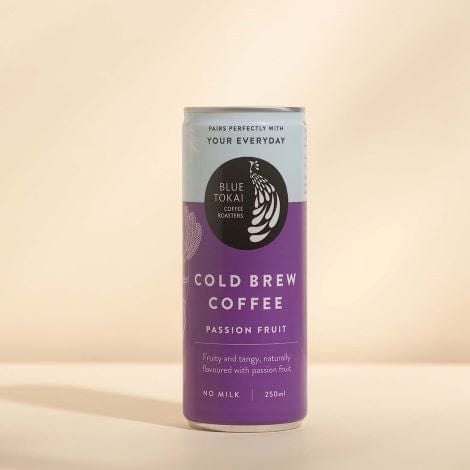 Blue Tokai Coffee Roasters Coffee Blue Tokai Passion Fruit Cold Brew Cans (pack of 2 and 6)