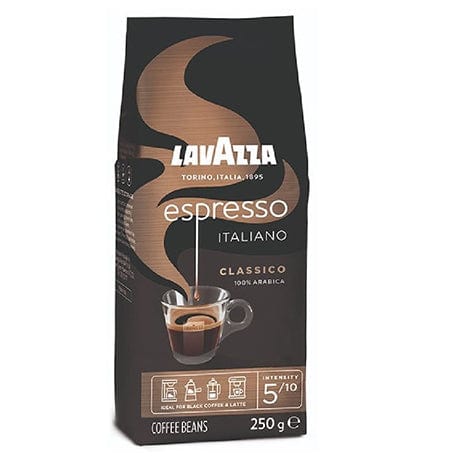 Lavazza Whole coffee beans 250gms / Whole Beans Lavazza Espresso Italiano Classico Roasted Coffee Beans-250g Pack