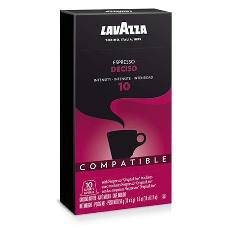 Lavazza Coffee capsules 10 x 5gms Lavazza Espresso Deciso, 10 Nos Nespresso Compatible Coffee Capsules