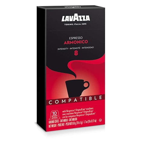 Lavazza Coffee capsules 10 x 5gms Lavazza Espresso Armonico, 10 Nos Nespresso Compatible Coffee Capsules