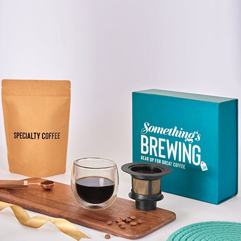 Somethings Brewing Gift box The Convenient Coffee Brewing Gift Box