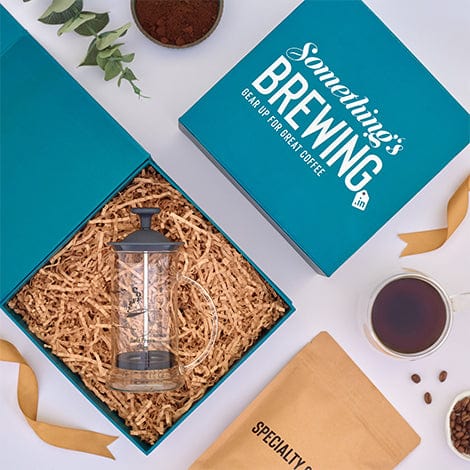Somethings Brewing Gift box The Classic French Press Gift Box