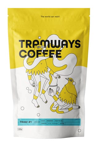 Tramways Coffee Ground And Whole Beans Tramways Coffee- Tram #1