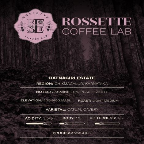 Rossette Ground And Whole Beans Rossette- Ratnagiri Washed (13)