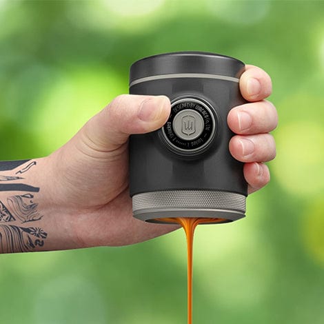 Somethings Brewing Store Fits- in-your-pocket espresso maker