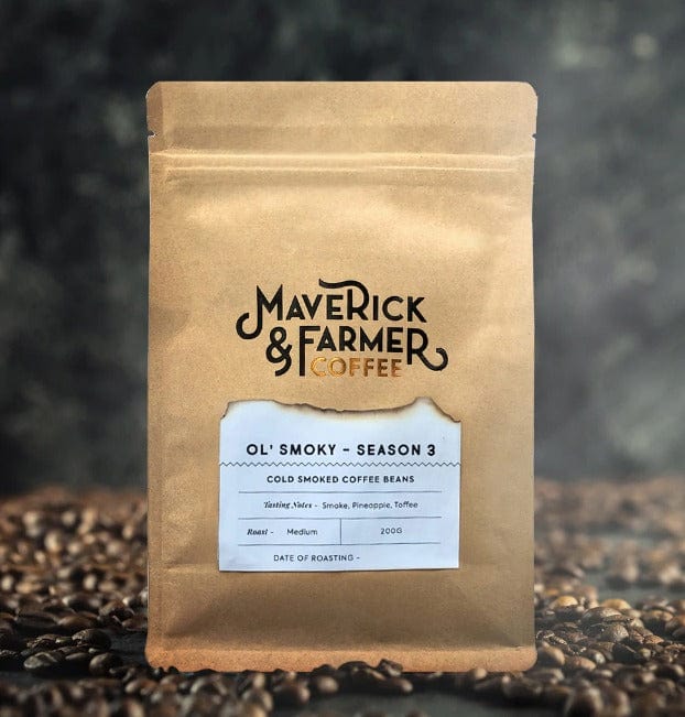Mavekick & Farmer Roaster Maverick and Farmer Ol Smoky Specialty Coffee Beans