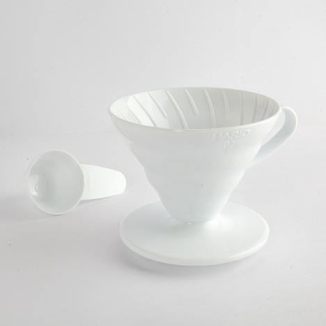 Hario V60 Plastic Dripper - Something's Brewing