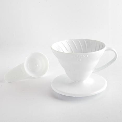Hario V60 Plastic Dripper - Something's Brewing