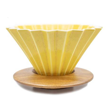 Origami Dripper Wooden Holder - Something's Brewing